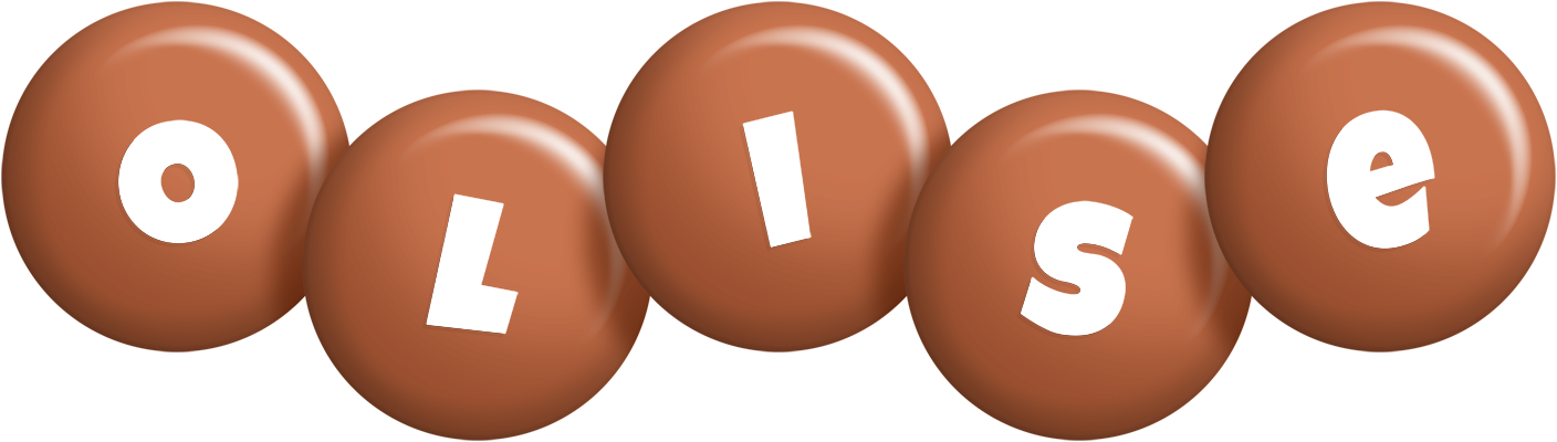 Olise candy-brown logo