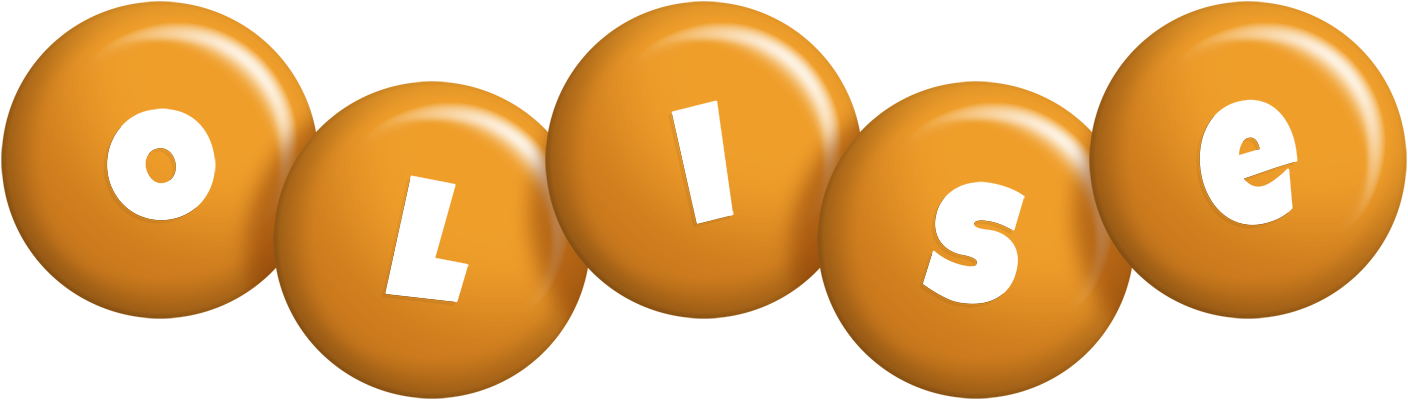 Olise candy-orange logo