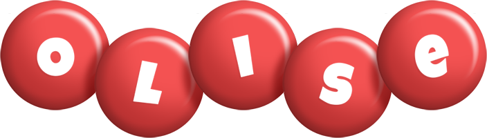 Olise candy-red logo