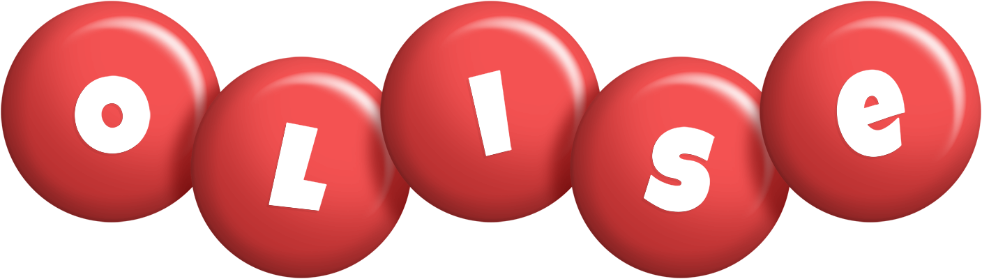 Olise candy-red logo