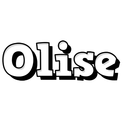 Olise snowing logo
