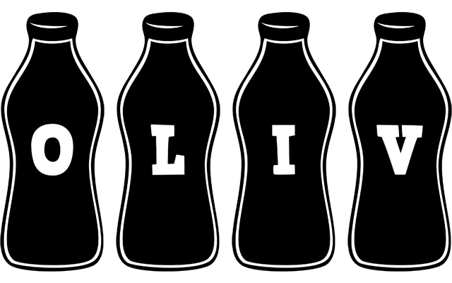 Oliv bottle logo