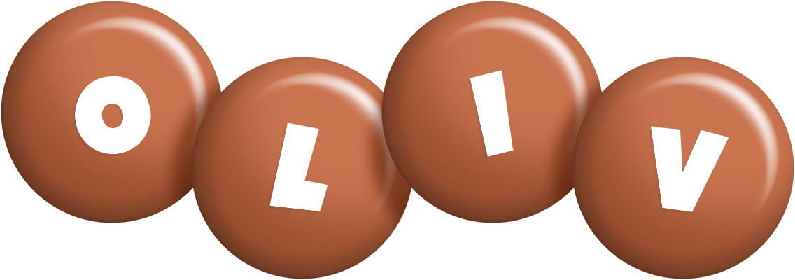 Oliv candy-brown logo