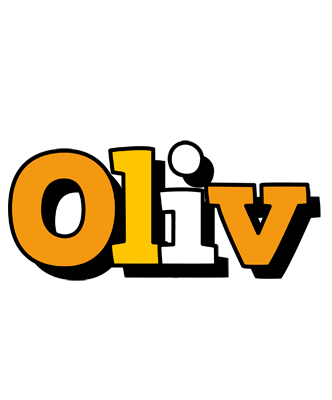 Oliv cartoon logo