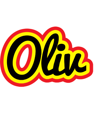 Oliv flaming logo