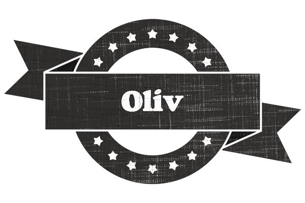 Oliv grunge logo
