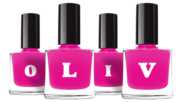 Oliv nails logo