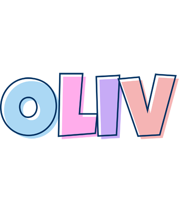 Oliv pastel logo