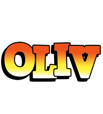 Oliv sunset logo