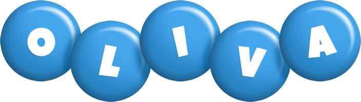 Oliva candy-blue logo