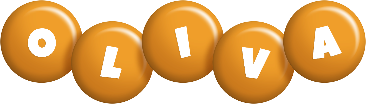 Oliva candy-orange logo