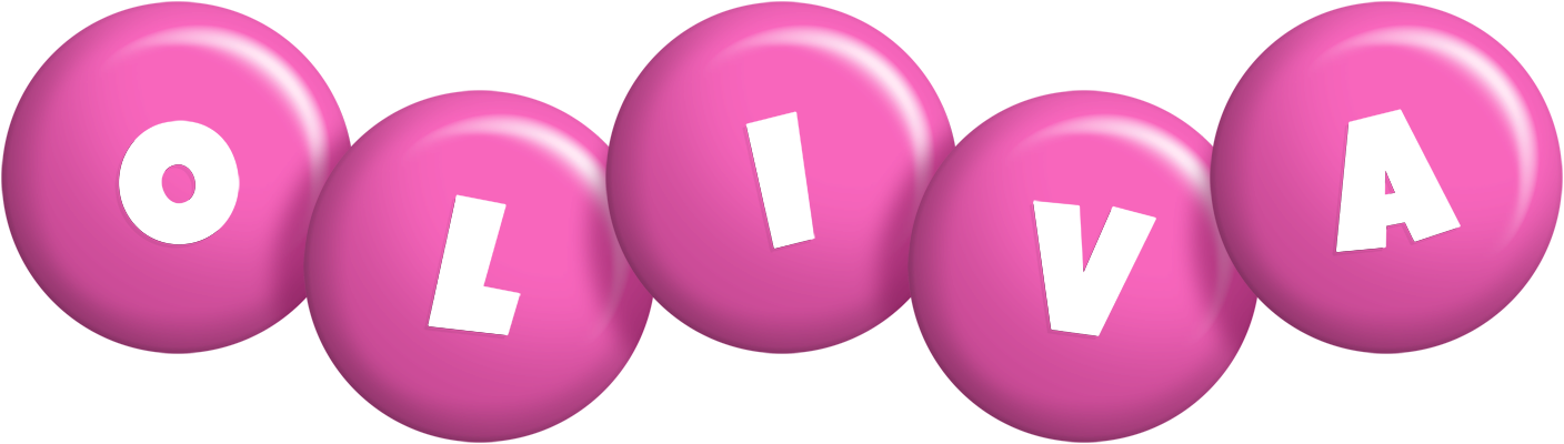 Oliva candy-pink logo