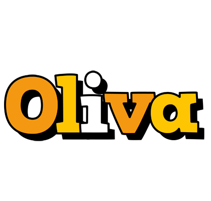 Oliva cartoon logo