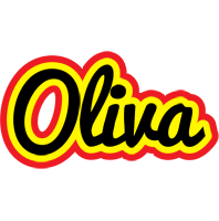 Oliva flaming logo