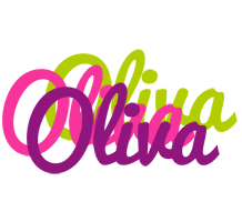 Oliva flowers logo