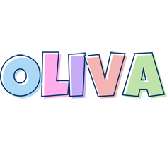 Oliva pastel logo