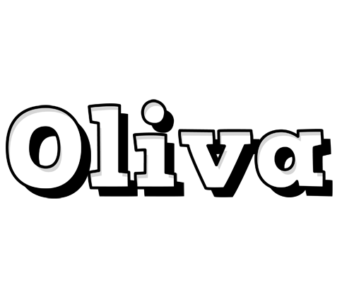 Oliva snowing logo