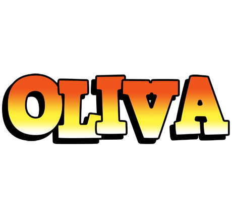 Oliva sunset logo