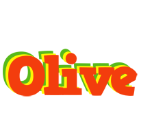 Olive bbq logo