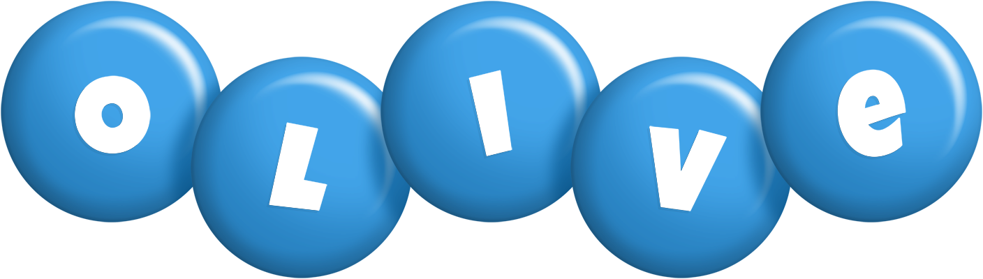 Olive candy-blue logo