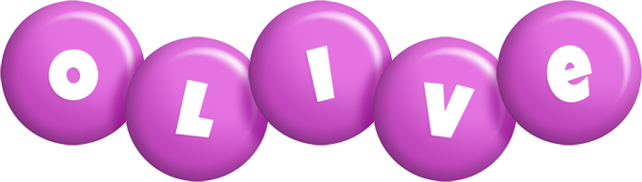 Olive candy-purple logo