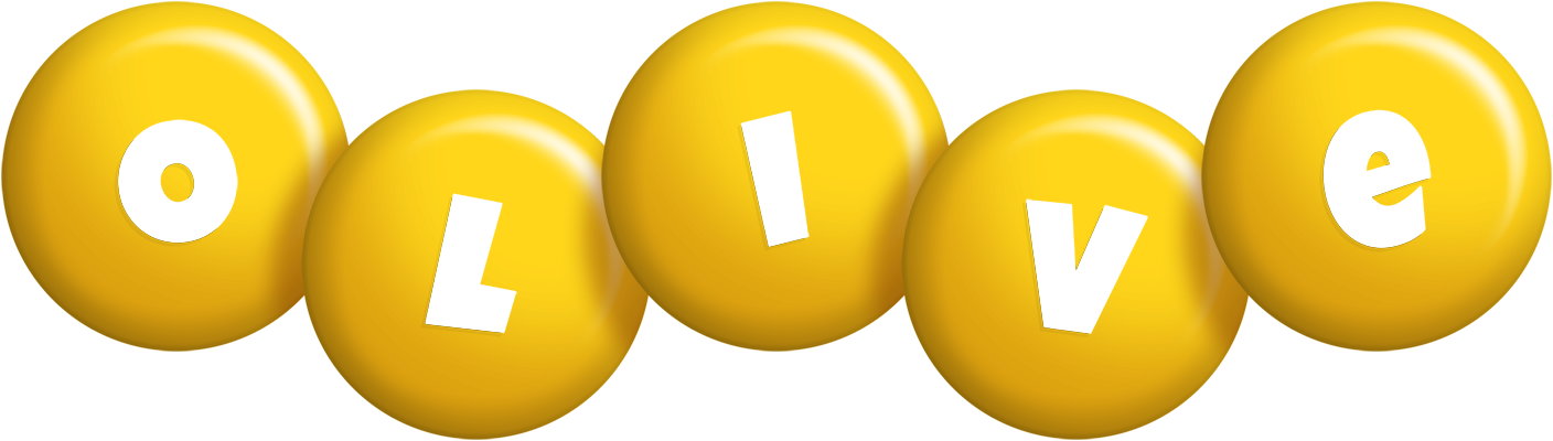 Olive candy-yellow logo