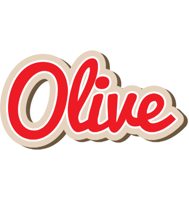 Olive chocolate logo