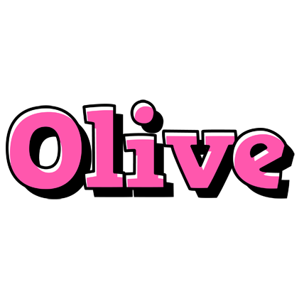 Olive girlish logo