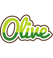 Olive golfing logo