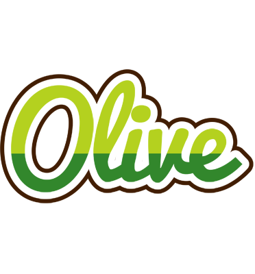 Olive golfing logo