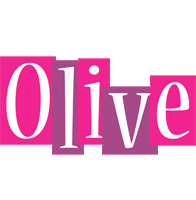 Olive whine logo