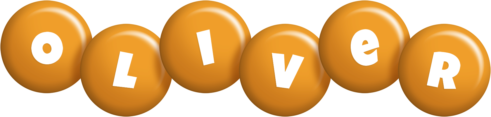 Oliver candy-orange logo