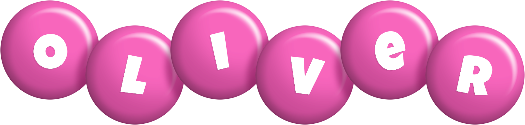 Oliver candy-pink logo