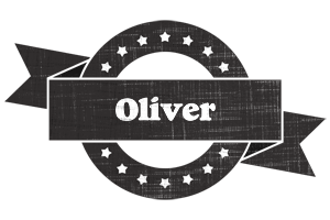 Oliver grunge logo