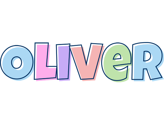 Oliver pastel logo