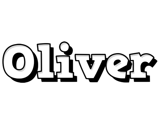 Oliver snowing logo