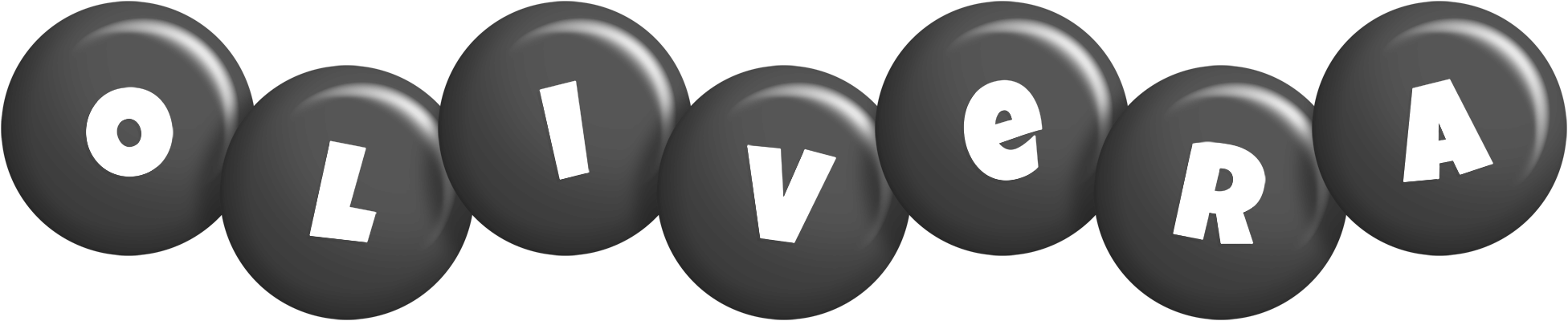 Olivera candy-black logo