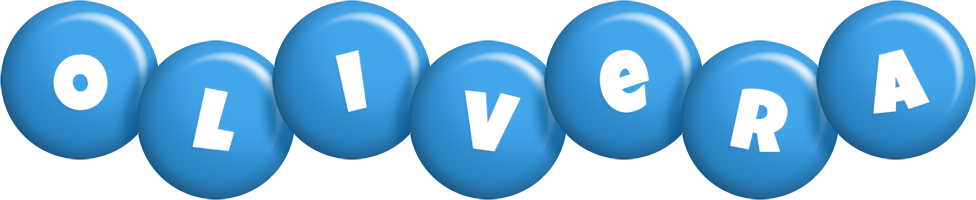 Olivera candy-blue logo