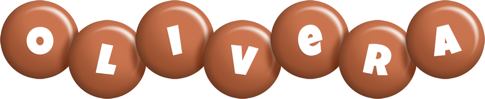 Olivera candy-brown logo