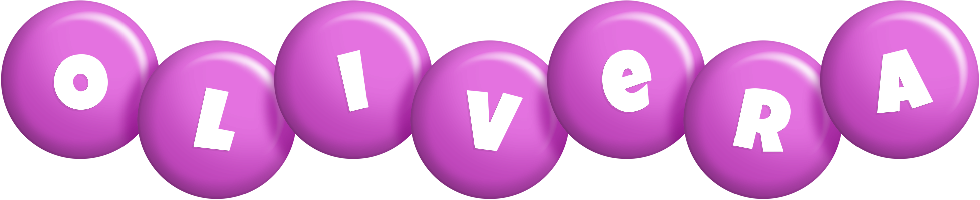 Olivera candy-purple logo