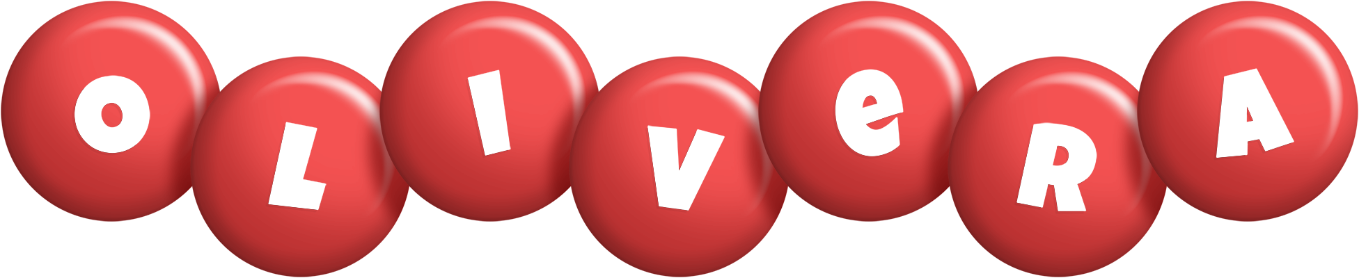 Olivera candy-red logo