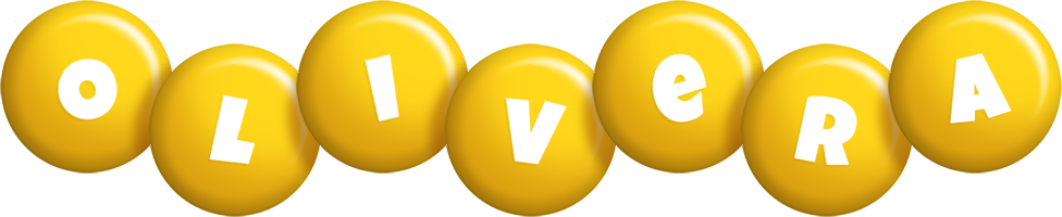 Olivera candy-yellow logo