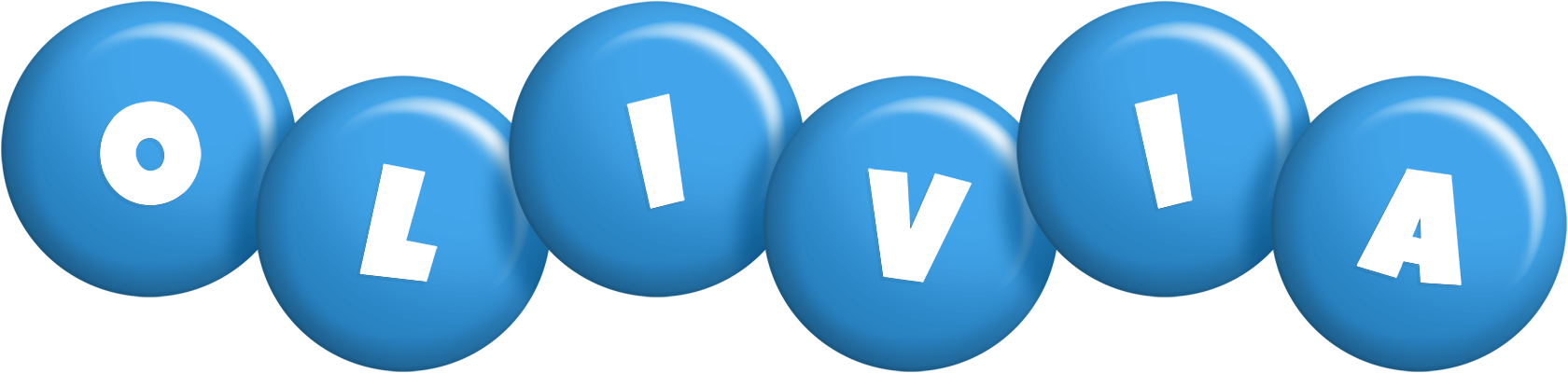 Olivia candy-blue logo