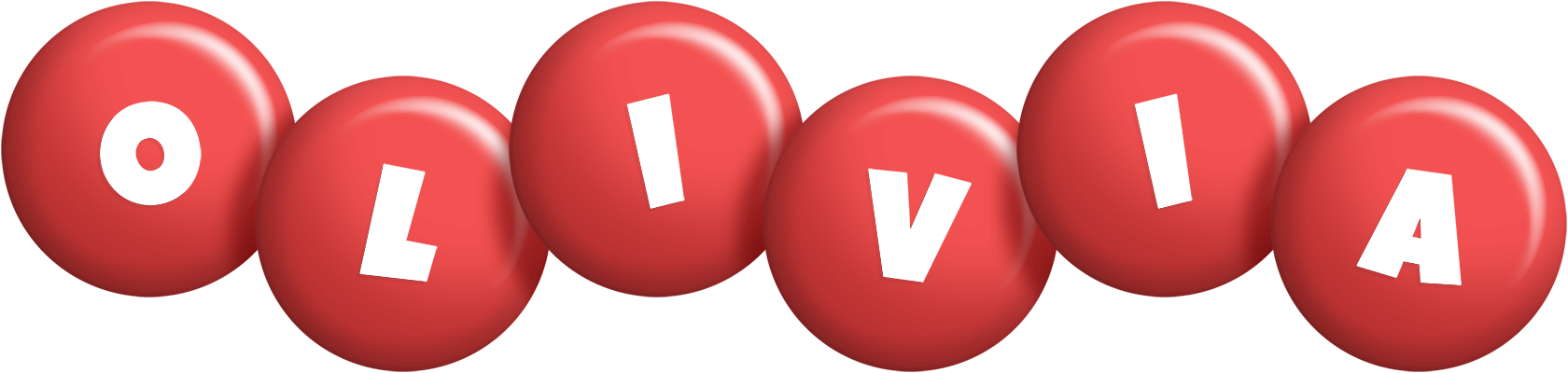 Olivia candy-red logo