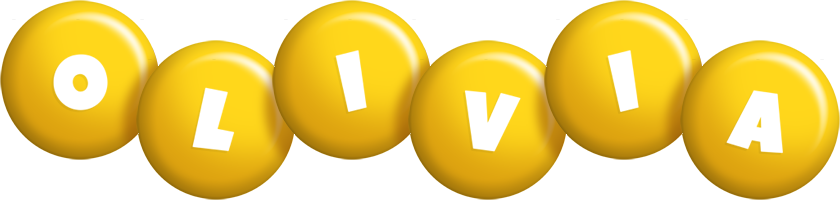 Olivia candy-yellow logo