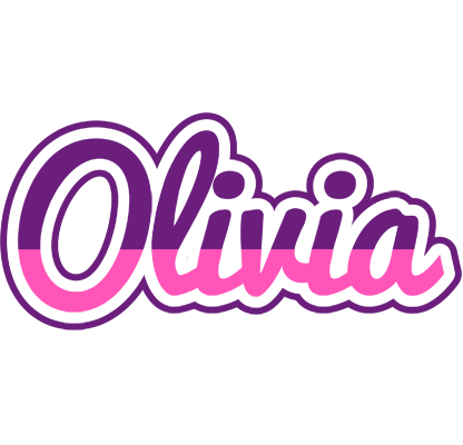 Olivia cheerful logo