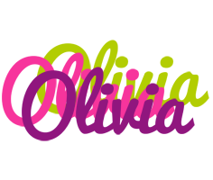 Olivia flowers logo