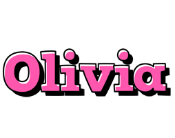 Olivia girlish logo