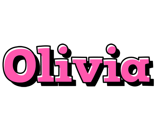 Olivia girlish logo