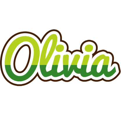 Olivia golfing logo